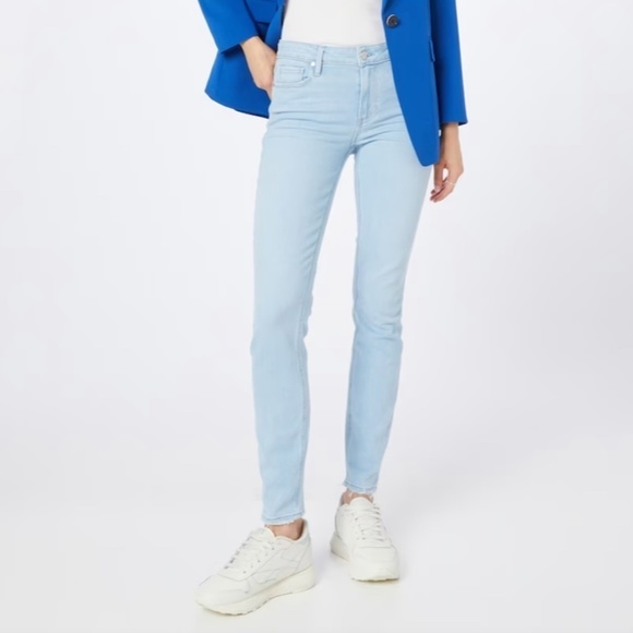 REVOLVE x Paige Women’s Denim jeans High rise Light Wash Blue Size 26 - Picture 1 of 16